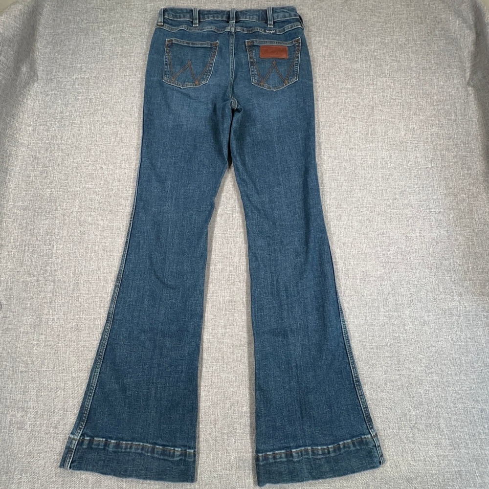 Wrangler Retro Bailey High Rise Trouser Jean Womens 29x34 (Fits 29x33) Vivianna - Picture 4 of 12